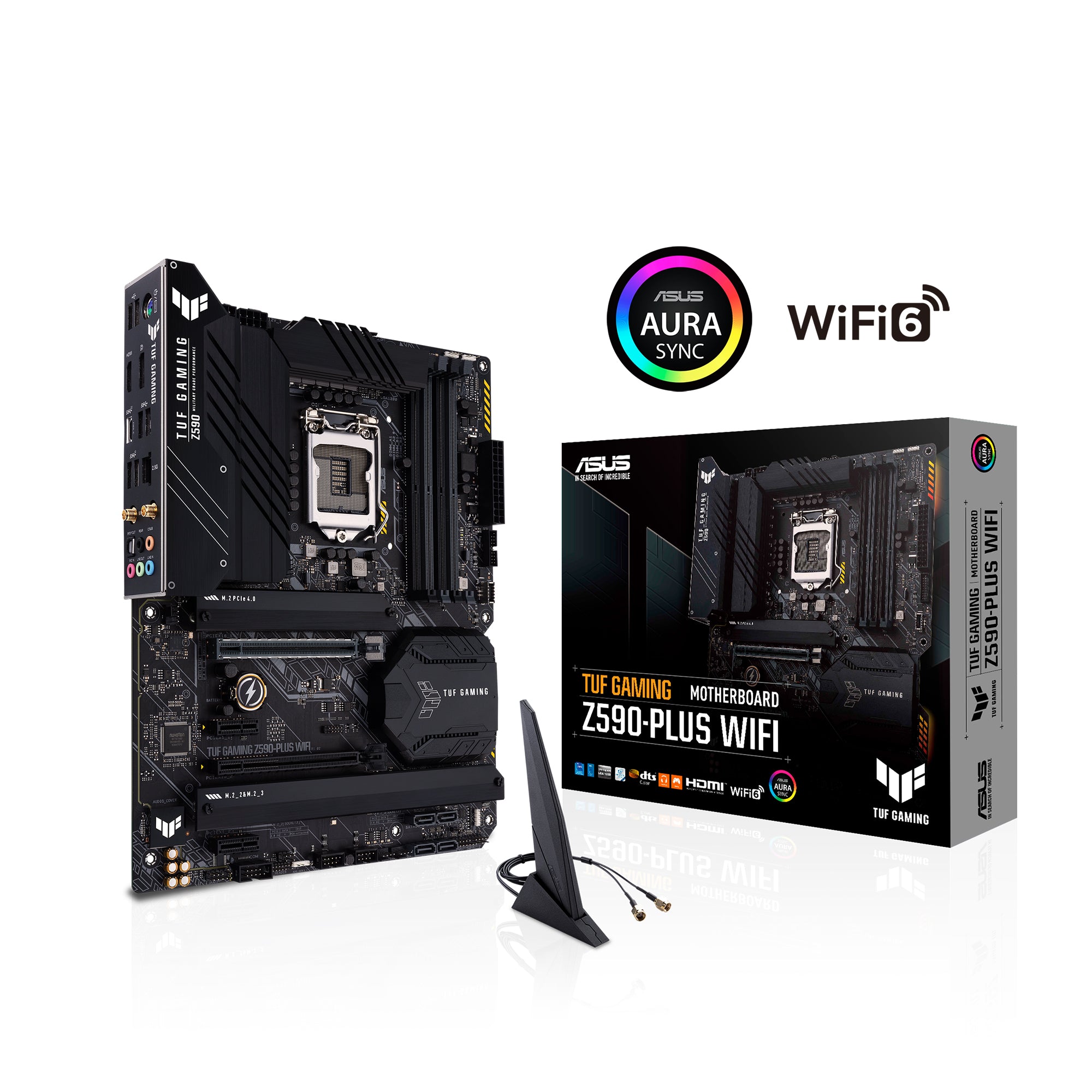ASUS TUF Gaming Z590-PLUS WIFI ATX Gaming Motherboard