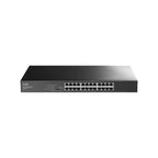 CUDY GS1024E 24-Port Gigabit Rackmount Easy-Managed Switch – Smart Managed Metal LAN Switch with VLAN, QoS & Rackmount Design for Enterprise Networks