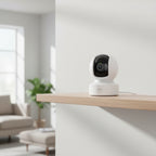 TP-Link Tapo C232 WiFi home security camera monitoring living room with AI alerts