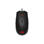 AOC GM500 RGB Gaming Mouse 5000 DPI 8 Programmable Buttons 20G Acceleration USB Wired Esports Mouse