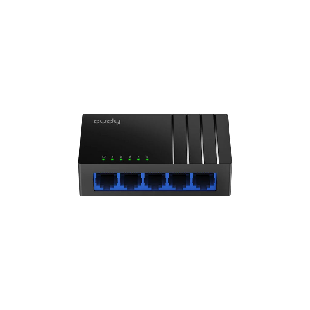 CUDY GS105D 5-Port Gigabit Unmanaged Switch – High-Speed Plug & Play Ethernet LAN Switch for Home, Office & Gaming Networks