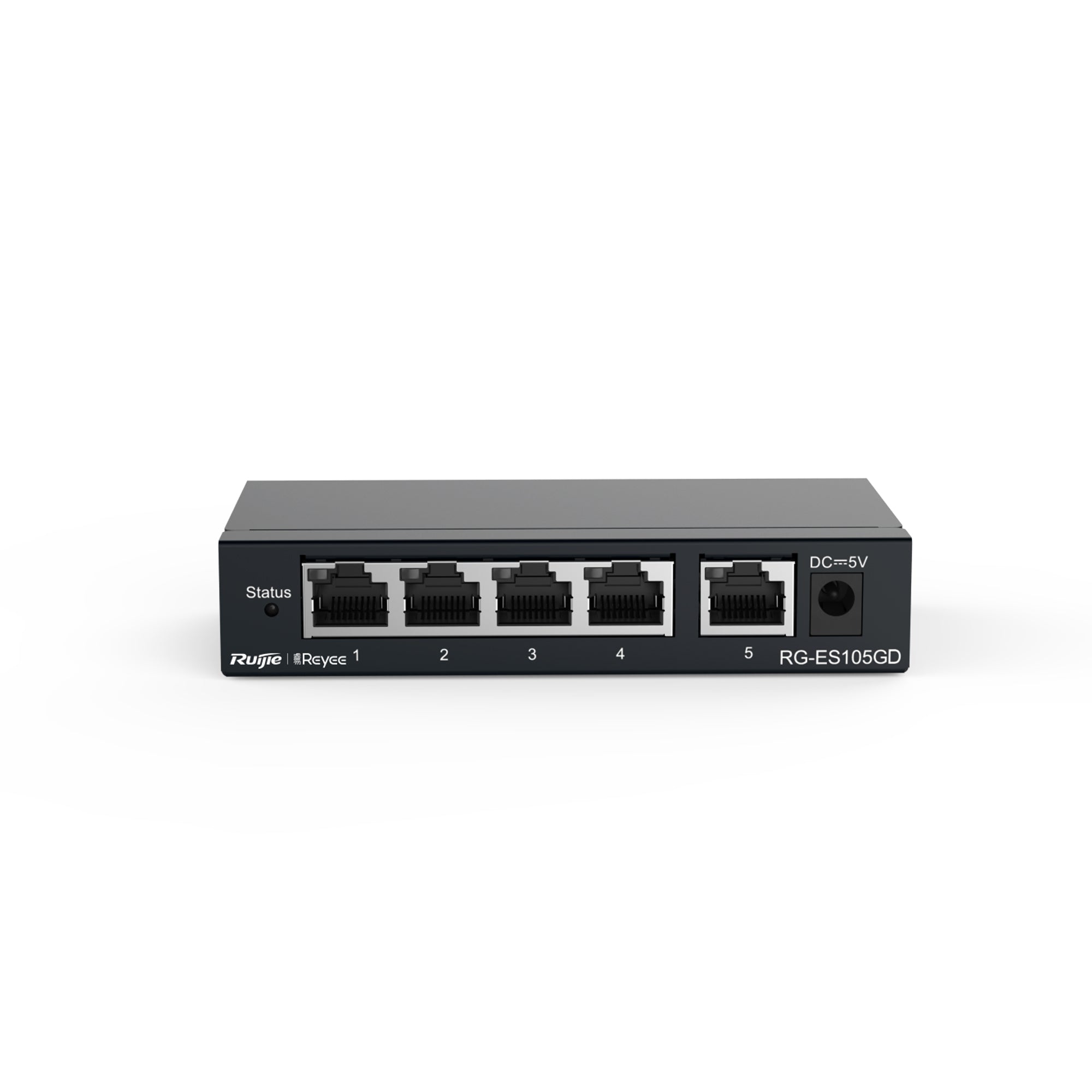 Reyee by Ruijie RG-ES105GD 5-Port Gigabit Unmanaged Non-PoE Network Switch Desktop Ethernet LAN Switch for Home & Office