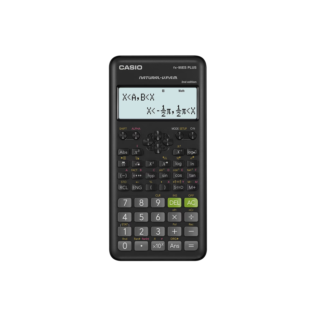 Casio fx-95ES PLUS-2 Scientific Calculator 274 Functions Natural Textbook Display