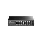 CUDY GS1016 16-Port Gigabit Unmanaged Switch – Rackmount Metal Gigabit LAN Switch for Office, CCTV & Enterprise Network Expansion