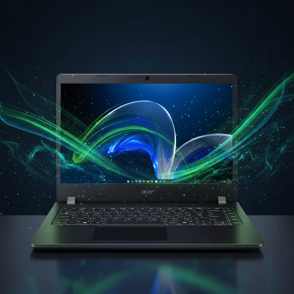 Acer TravelMate P2 14 TMP214-41-G2-R3G9 Ryzen 5 PRO 5650U Laptop 16GB RAM 512GB SSD 14" Full HD WiFi 6 Business Laptop