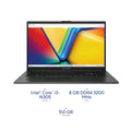 ASUS Vivobook Go 15 E1504GA-NJ651WSM i3-N305 8GB DDR4 512GB SSD 15.6" FHD Laptop
