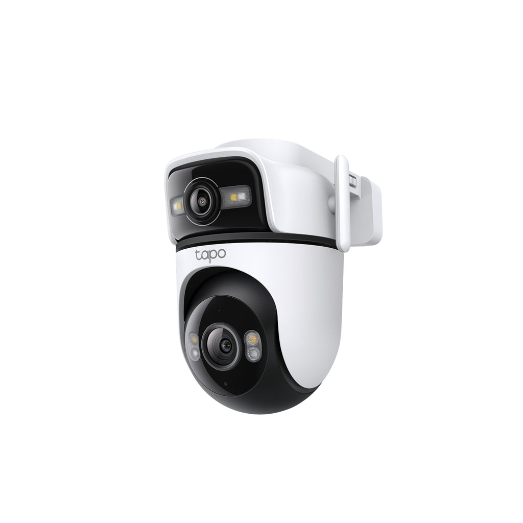 Tapo C545D Outdoor Dual-Lens Pan/Tilt Security Camera – 2K Smart Wi-Fi Camera with AI Tracking & Dual View Monitoring