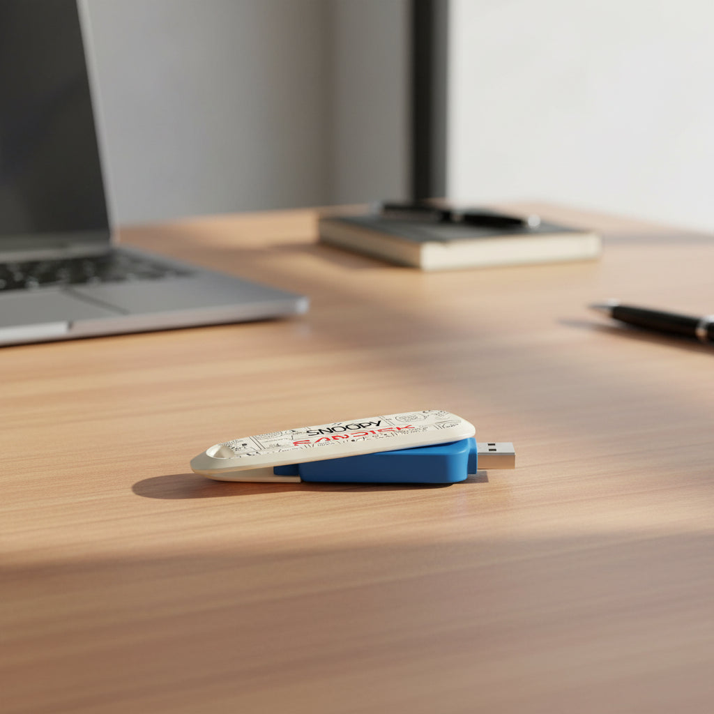 SanDisk Snoopy Limited Edition Phone Drive USB-C and USB-A flash drive.

64GB 128GB 256GB