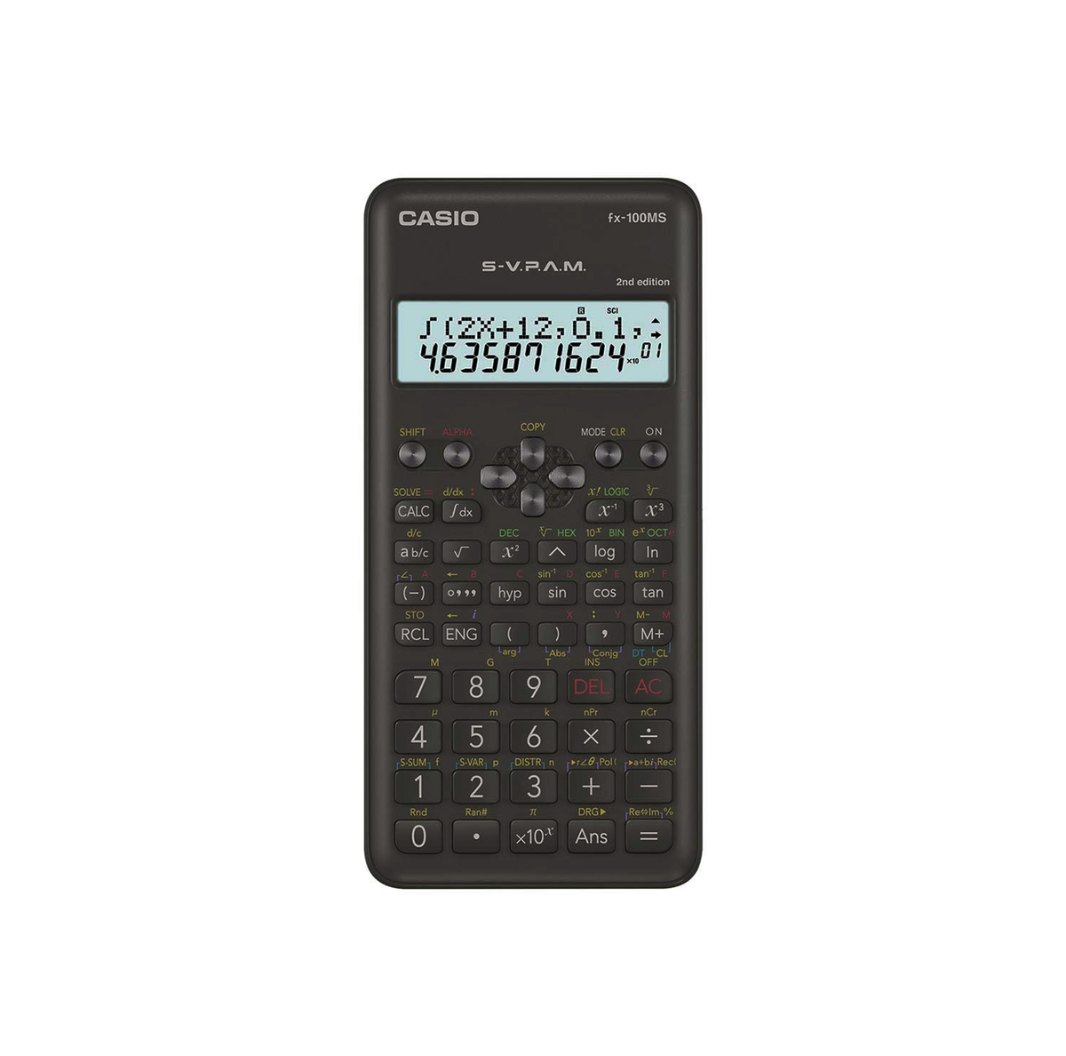 Casio fx-100MS-2 Scientific Calculator 300 Functions 2-Line Display