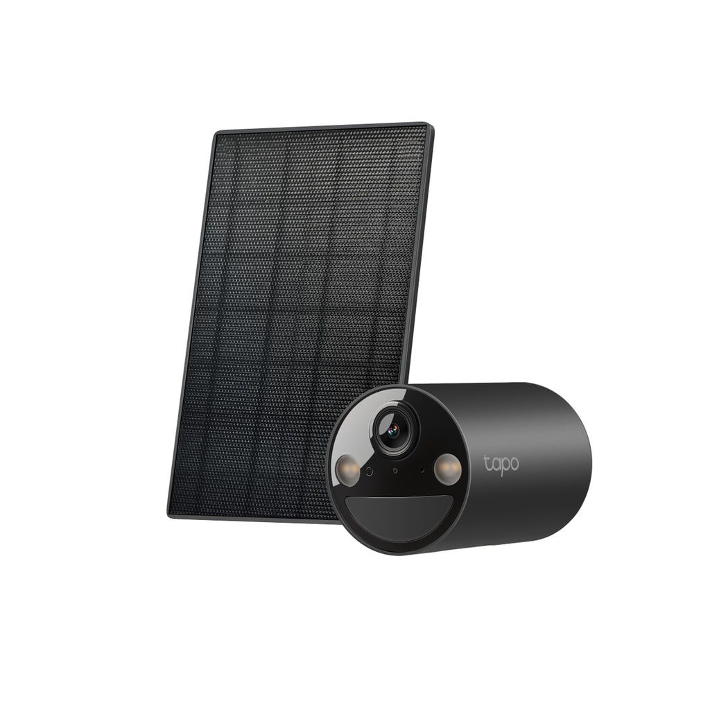 Tapo C411 KIT Solar-Powered Security Camera Kit – 2K Smart Wireless Outdoor Camera with AI Detection, Color Night Vision & Wire-Free Installation