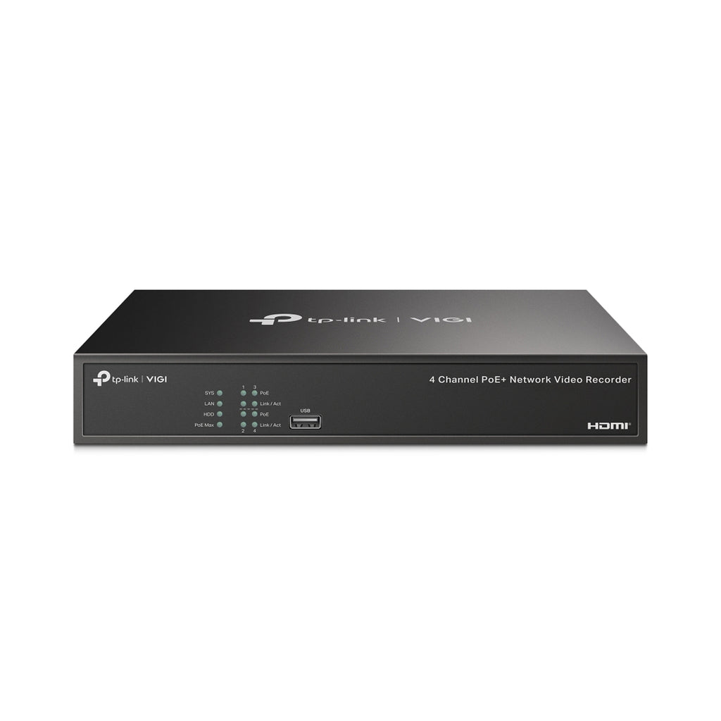 TP-Link VIGI NVR1004H-4P 4 Channel PoE+ Network Video Recorder