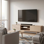 JBL Bar 2.0 all in one compact soundbar living room setup.