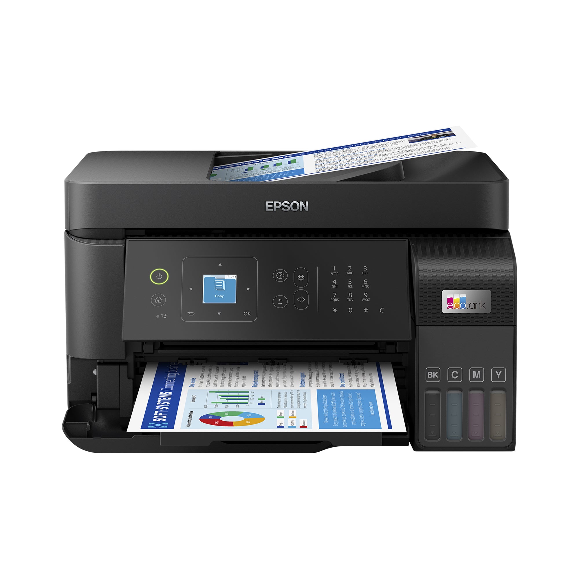 Epson EcoTank L5590 Ink Tank Printer – Wireless All-in-One Printer with ADF, Fax & Ultra-Low-Cost Printing