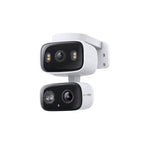 Tapo C246D Indoor/Outdoor Dual Lens Pan/Tilt Security Camera – 2K Smart AI Camera with Wide + Telephoto Lens, 360° Coverage & Night Vision