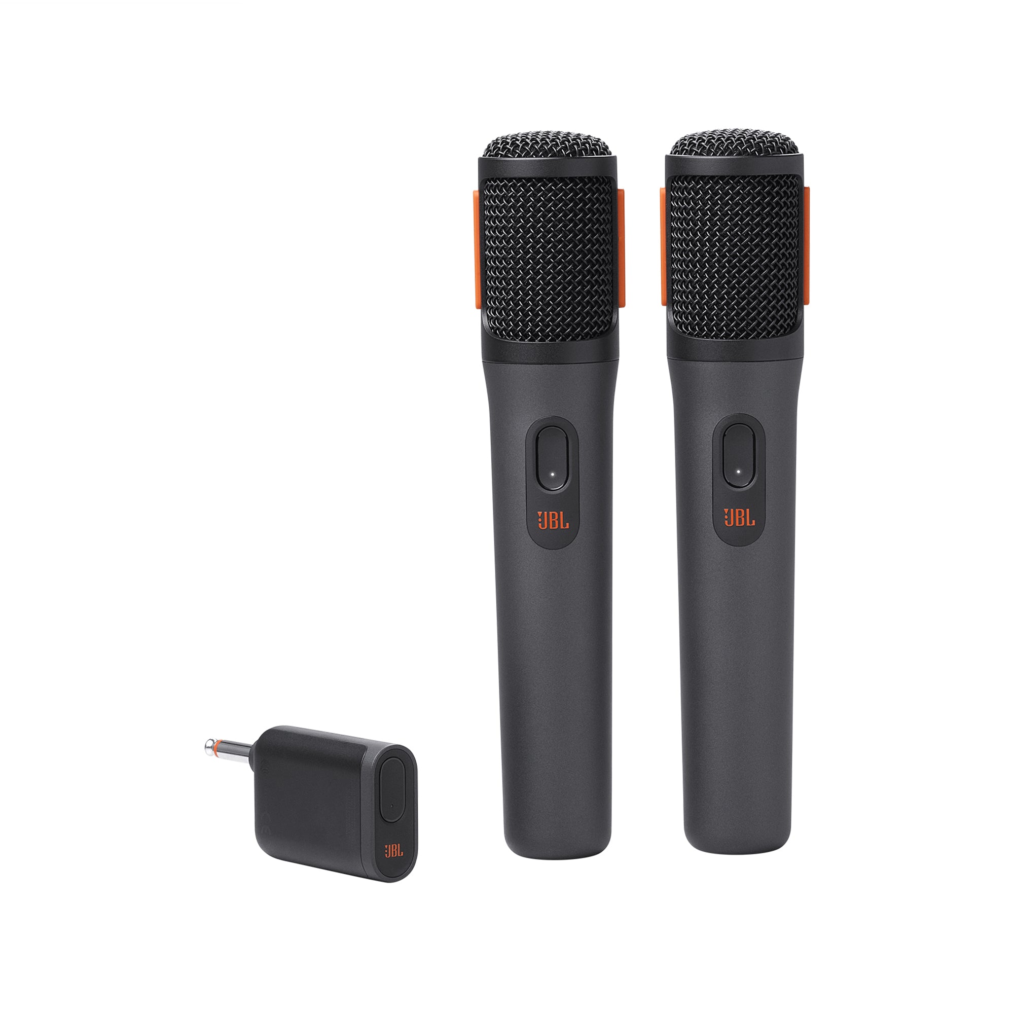 JBL PartyBox Wireless Microphone Set (v2) – Dual Wireless Karaoke Microphones for JBL Party Speakers