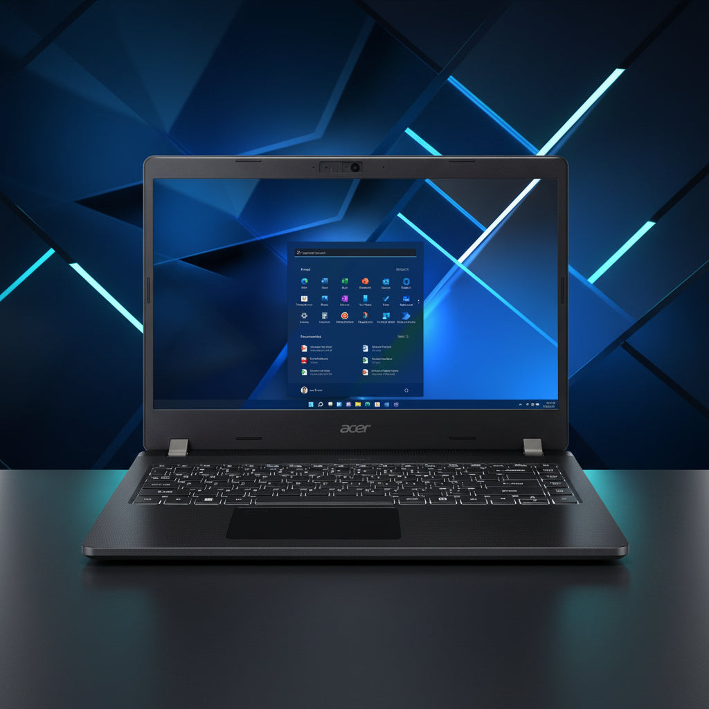 Acer TravelMate P2 14 TMP214-53G-54ZR Intel Core i5-1155G7 Laptop 8GB RAM 512GB SSD 14" Full HD WiFi 6 Business Laptop