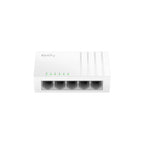 CUDY FS105D 5-Port 10/100 Mbps Unmanaged Switch – Fast Ethernet Desktop LAN Switch Plug & Play Network Hub for Home & Office