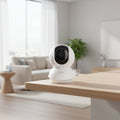 TP-Link Tapo C230 WiFi security camera monitoring living room with AI detection alerts