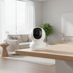 TP-Link Tapo C230 WiFi security camera monitoring living room with AI detection alerts