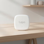 Tapo T310 WiFi climate sensor monitoring room temperature and humidity in real time
