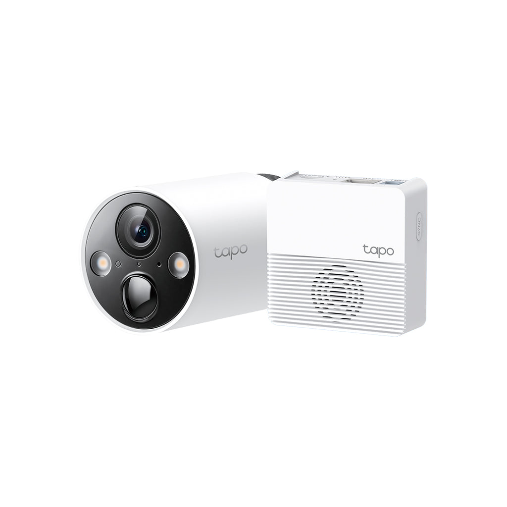 Tapo C420S1 Smart Wire-Free Security Camera System – 2K QHD Battery-Powered Outdoor Camera with Color Night Vision & AI Detection