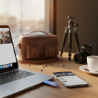 SanDisk Creator USB-C flash drive close-up product photography