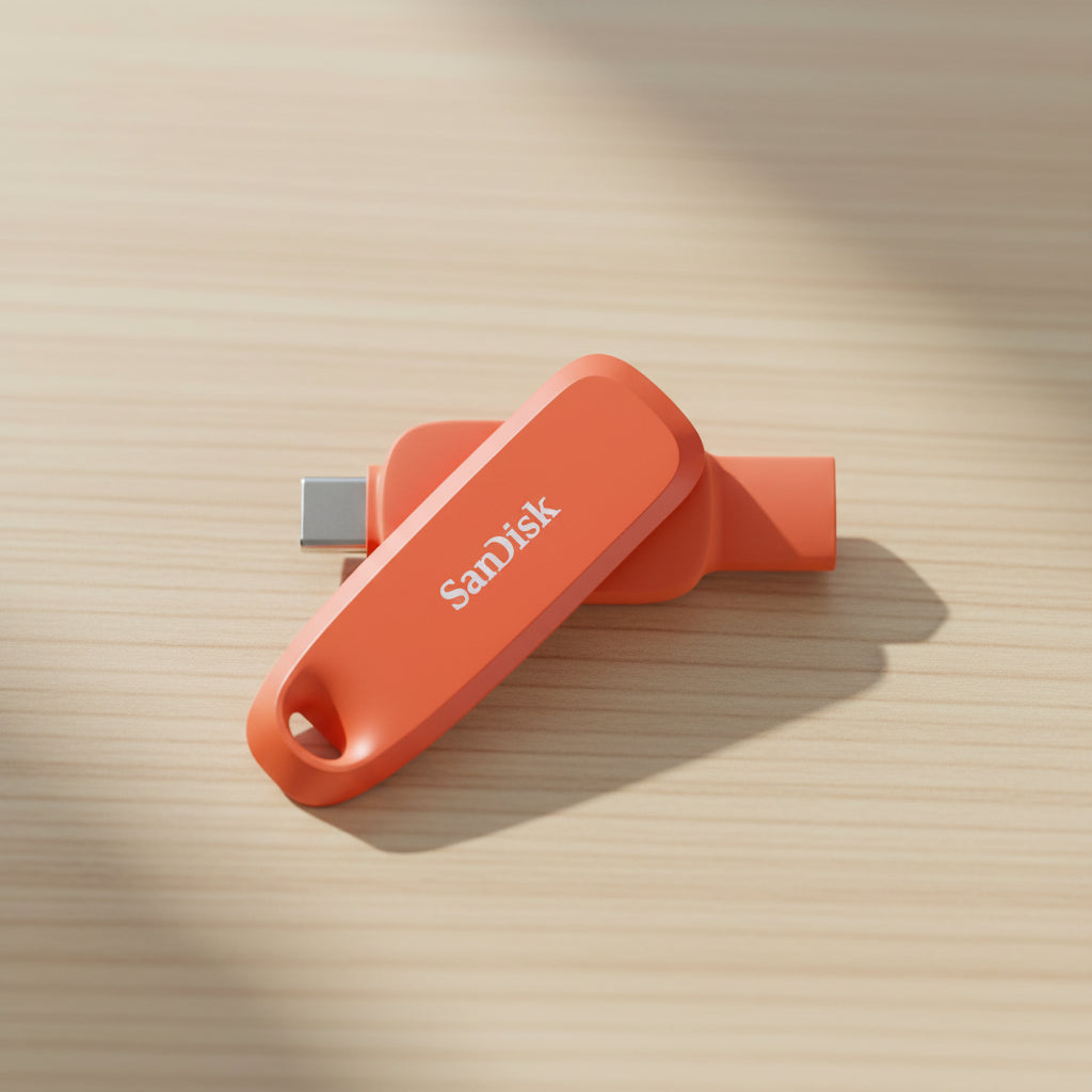 SanDisk Phone Drive for Android USB-C OTG flash drive SDDDC6.

Black Nasturium Orange Purple Opulence Yellow Daffodil