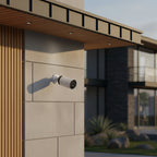 Tapo C420 2K battery powered outdoor camera monitoring driveway and yard