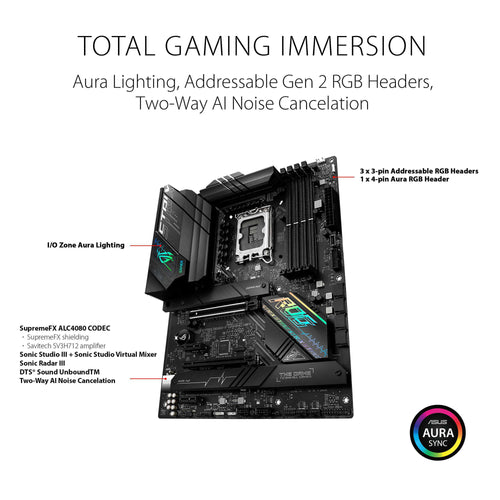 ASUS ROG Strix B660-F Gaming WiFi ATX Motherboard