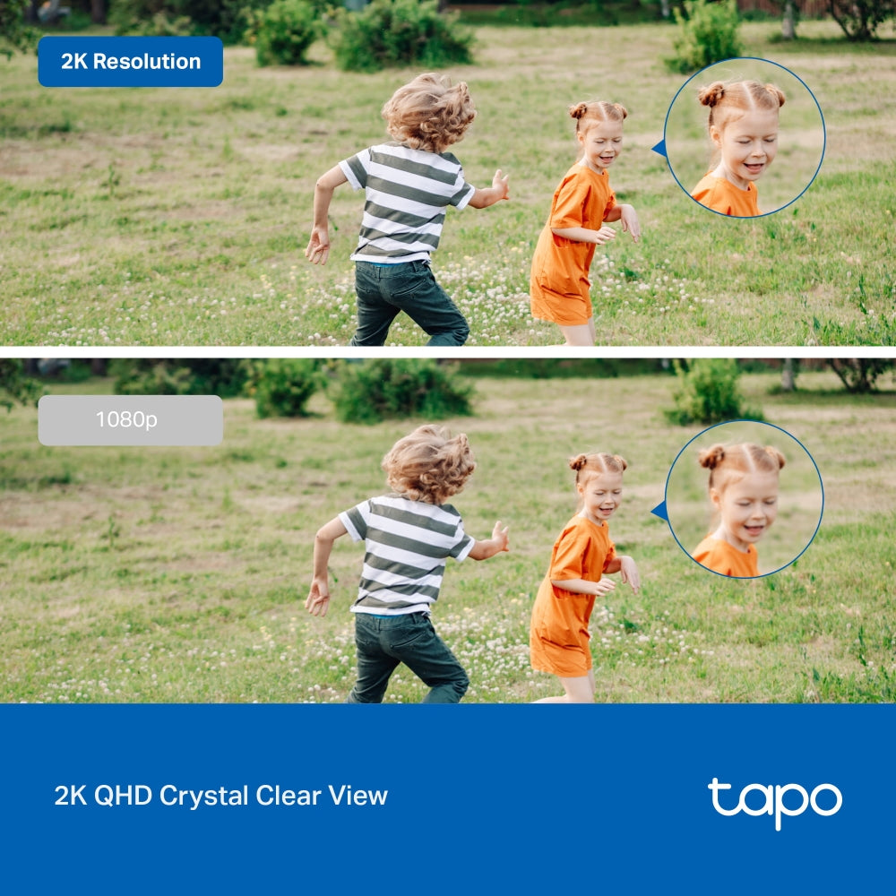 Tapo C320WS Outdoor Security Wi-Fi Camera – 2K QHD Night Vision Waterproof Surveillance Camera