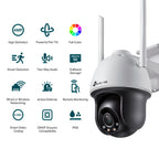 TP-Link VIGI C540-W 4MP Outdoor Full-Color Wi-Fi Pan Tilt Network Camera