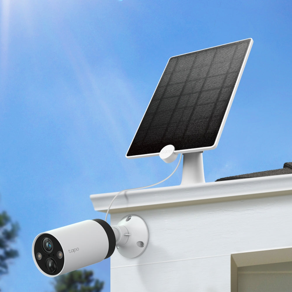 Tapo A200 Solar Panel – 4.5W Non-Stop Solar Charging for Tapo Battery Cameras with 360° Adjustable Mount & IP65 Weatherproof Design