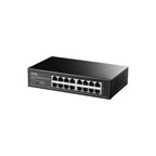 CUDY FS1016 16-Port 10/100 Mbps Ethernet Switch – Rackmount Fast Ethernet Unmanaged Switch for Office, CCTV & Network Expansion