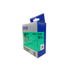 Epson LK-5GBP 18mm Black on Green Label Tape – Durable Laminated LabelWorks Tape for Industrial & Office Labeling