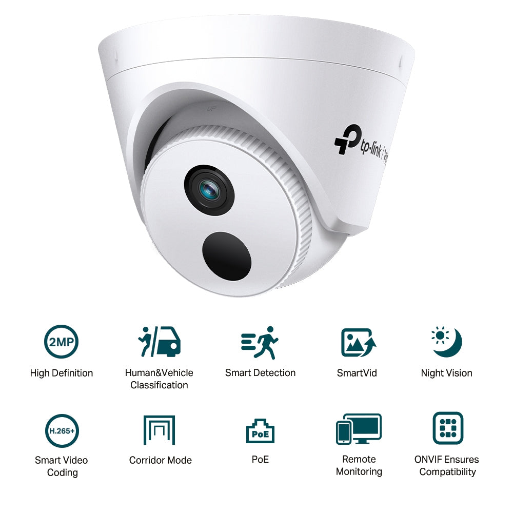 TP-Link VIGI C420I VIGI 2MP IR Turret Network Camera