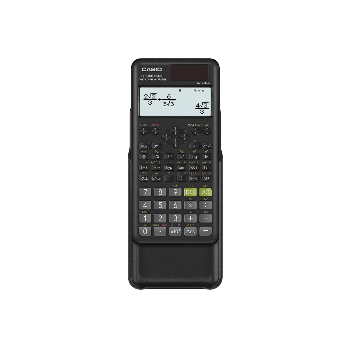 Casio fx-85ES PLUS-2 Scientific Calculator 252 Functions Natural Textbook Display