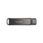 SANDISK® iXpand Flash Drive Luxe – Dual Lightning & USB Type-C Flash Drive for iPhone, iPad, MacBook & Fast Photo Video Backup