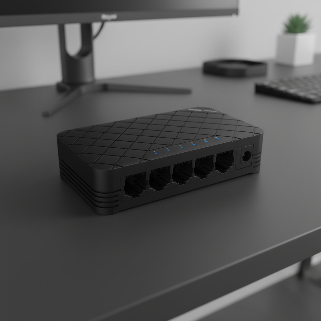 Reyee by Ruijie RG-ES05 5-port unmanaged desktop network switch