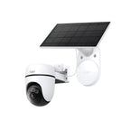 Tapo C610 KIT Solar-Powered Pan/Tilt Security Camera Kit – 2K Smart Outdoor Wi-Fi Camera with Solar Charging, Motion Tracking & Night Vision