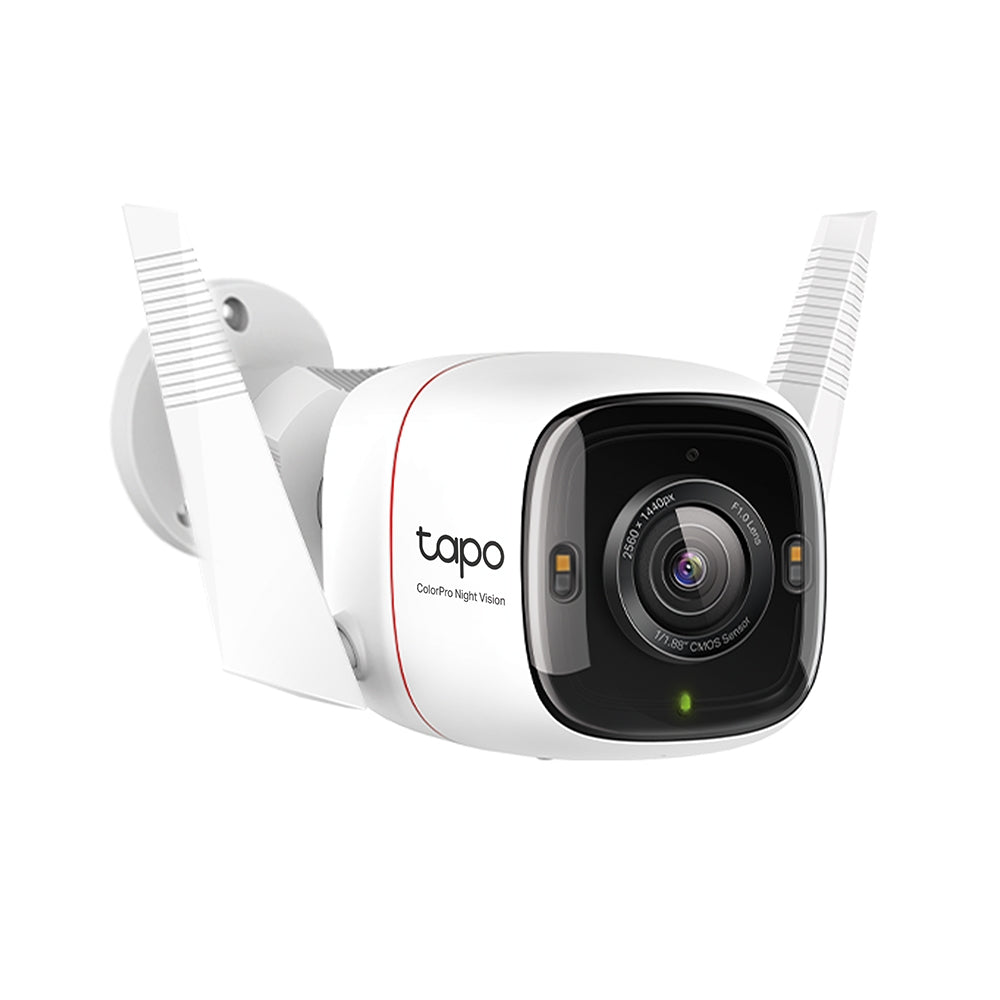 Tapo C325WB Outdoor Security Wi-Fi Camera – 2K QHD Smart Camera with ColorPro Night Vision, AI Detection & IP66 Weatherproof Design