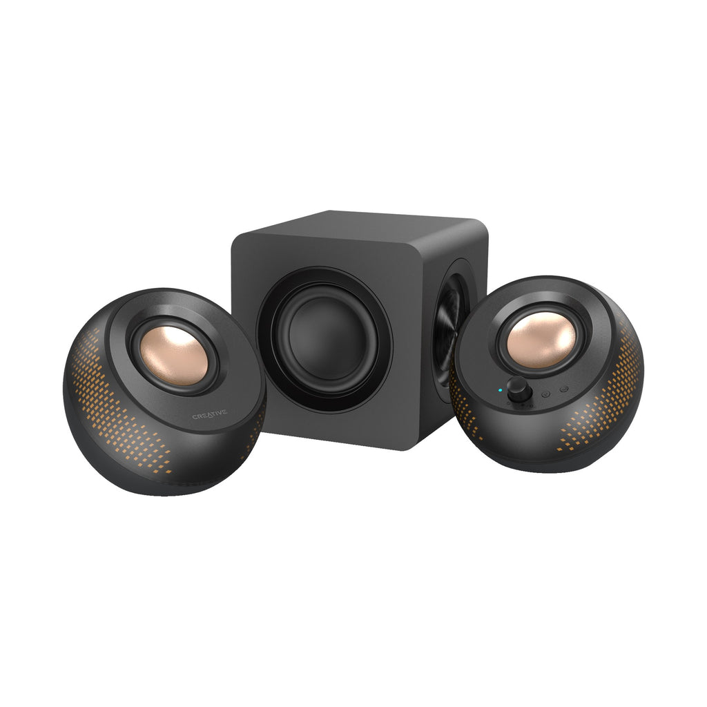 Creative Pebble X Plus 2.1 USB-C Speakers Customizable RGB Lighting (MF0495)