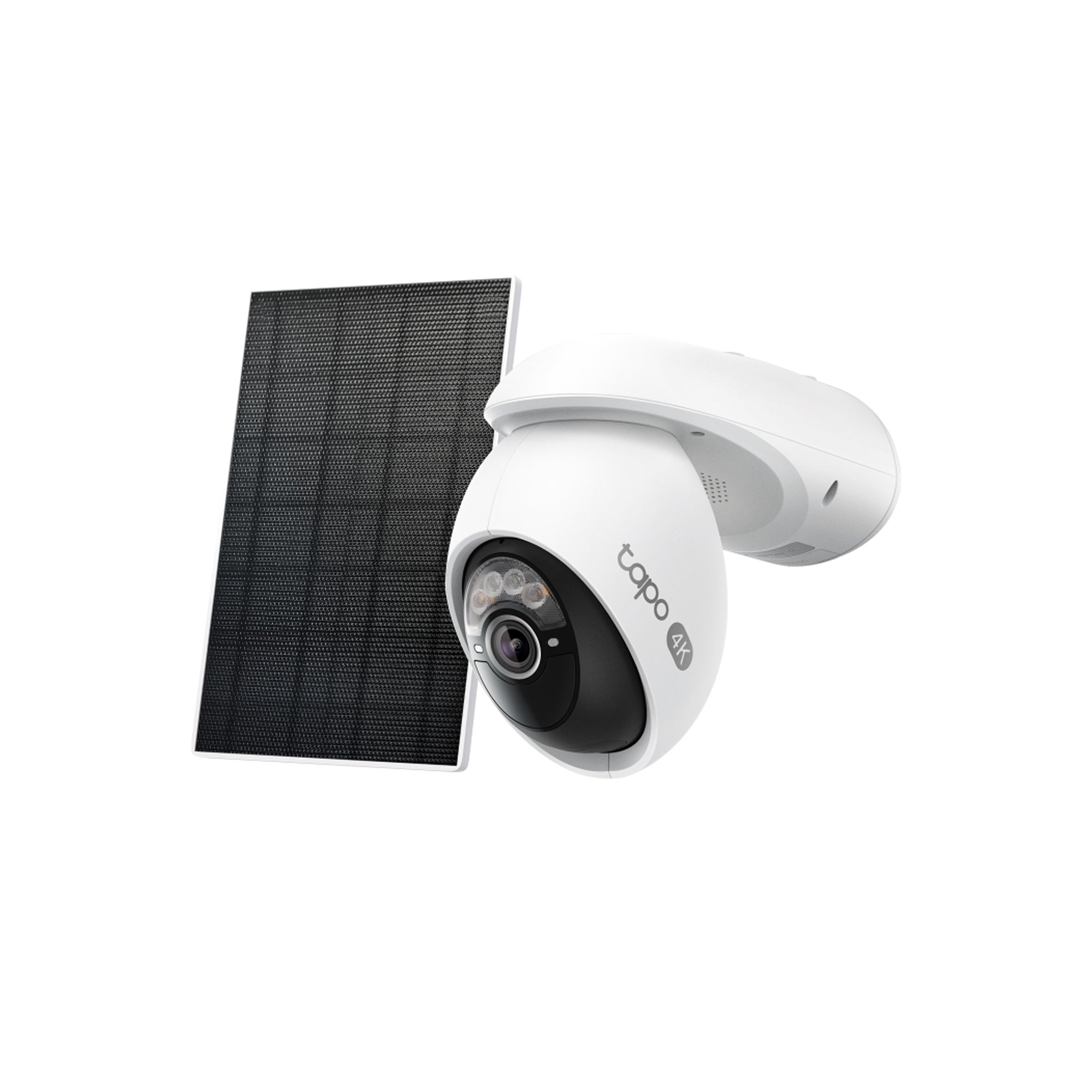 Tapo C660 KIT Solar-Powered Pan/Tilt Security Camera – 4K Wi-Fi Outdoor Smart Camera with AI Tracking & Solar Charging