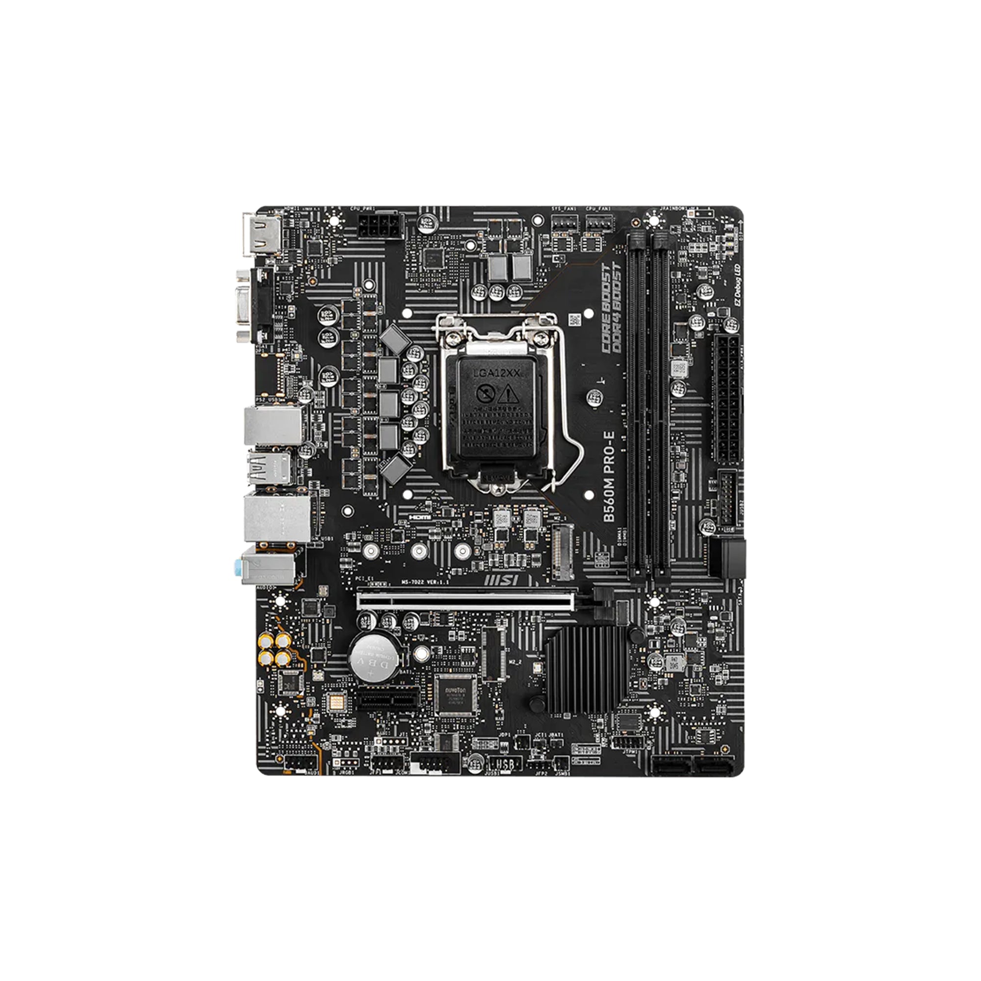 MSI B560M PRO-E (D-SUB/HDMI) Micro-ATX Motherboard