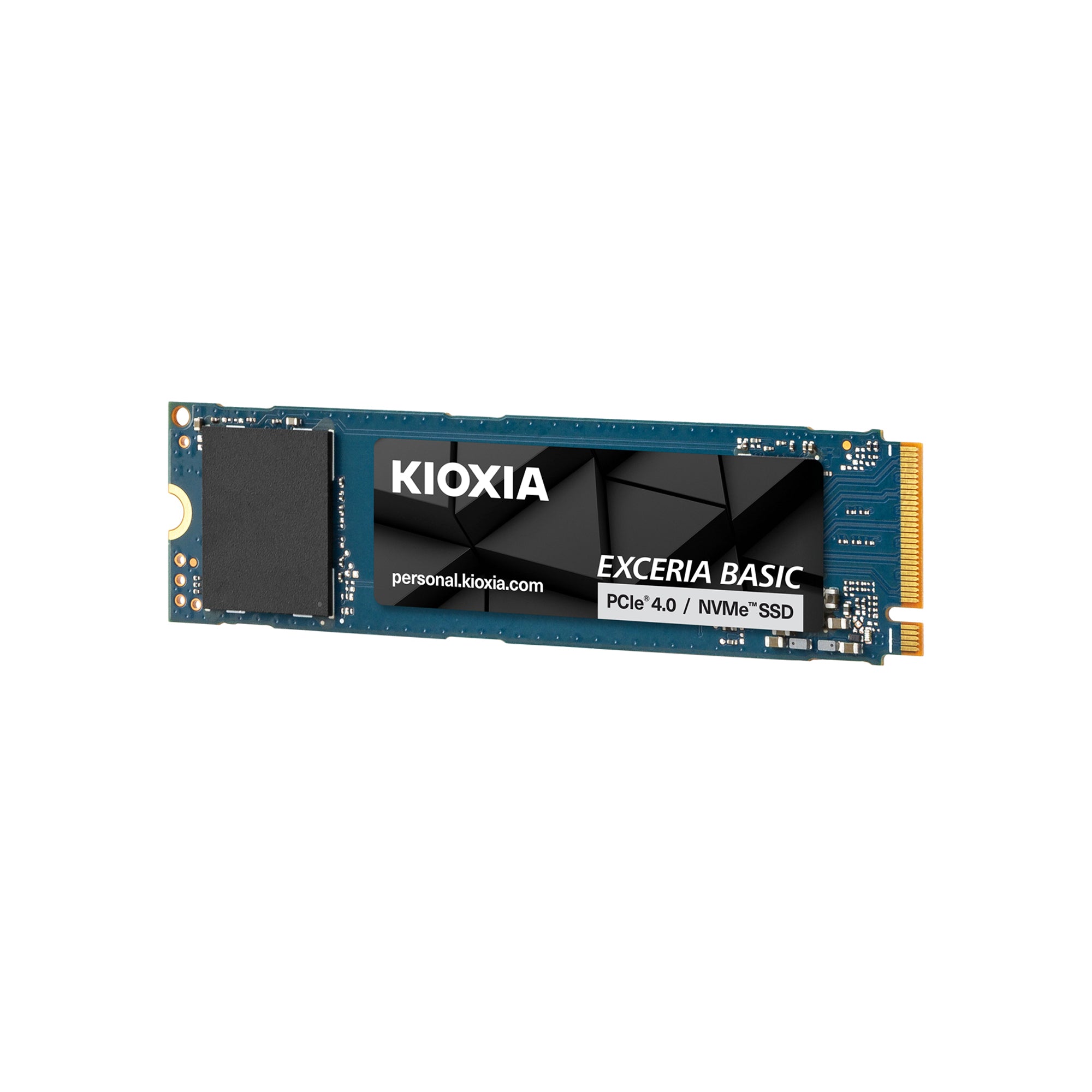 Kioxia Exceria Basic 2TB NVMe SSD – PCIe Gen3 M.2 2280 Internal Solid State Drive (LSF10Z002TG8) for Fast PC & Laptop Storage Upgrade