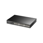 CUDY GS1024 24-Port Gigabit Unmanaged Switch – Rackmount Metal Gigabit LAN Switch with VLAN & Extend Mode for Office, CCTV & Enterprise Networks