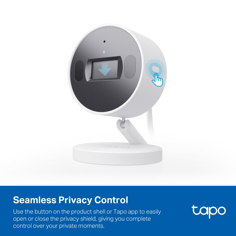 Tapo C125 AI Home Security Wi-Fi Camera – 2K QHD Smart Indoor Camera with 140° Wide View, AI Detection, Privacy Shutter & Color Night Vision