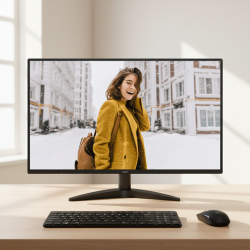 AOC 27B36H 27-inch 100Hz IPS monitor frameless display