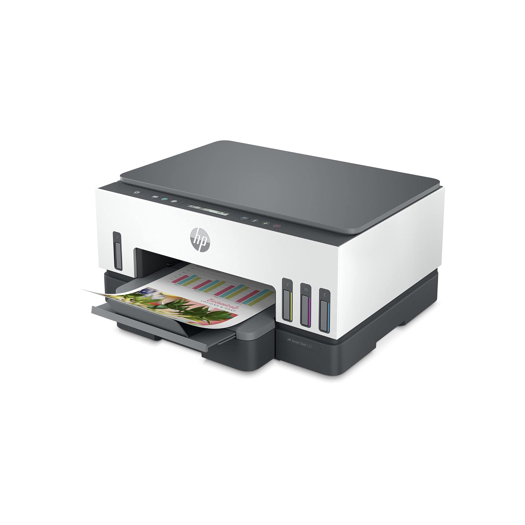 HP Smart Tank 720 All-in-One Wireless Ink Tank Printer – Print, Scan, Copy & High-Capacity Refillable Ink System with ADF for Home & Office