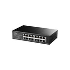 CUDY GS1016E 16-Port Gigabit Easy-Managed Switch – Smart Managed Rackmount LAN Switch with VLAN, QoS & Enterprise Networking Features