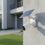 TP-Link Tapo C411 battery powered outdoor security camera mounted on house exterior wall